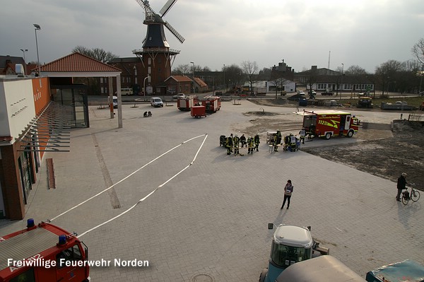 Alarmübung am Norder Tor, 17.03.2012
