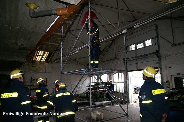 Alarmübung am Norder Tor, 17.03.2012