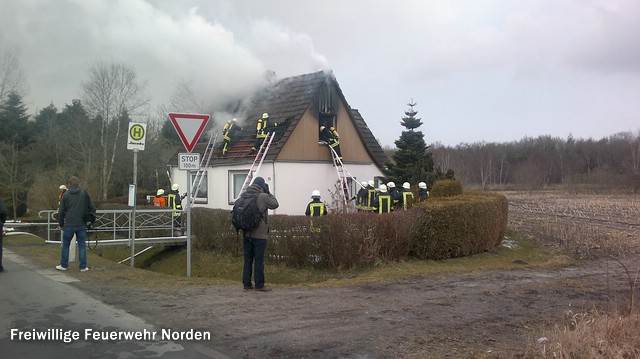 Gebäudebrand, 31.03.2013