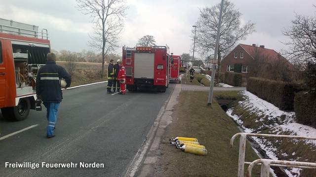 Gebäudebrand, 31.03.2013