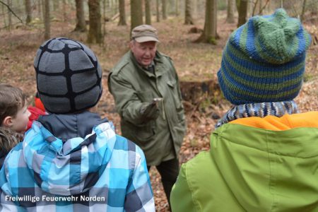 Besuch im Wald, 14.03.2015