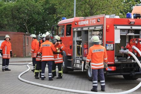 Übung mit FF Osteel, 06.05.2011