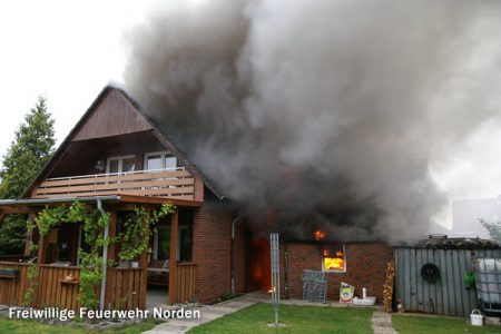 Gebäudebrand, 16.5.2011