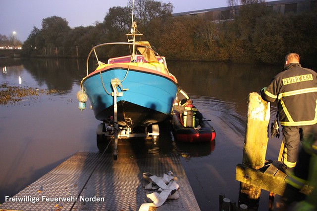 Bootsbergung, 13.11.2012