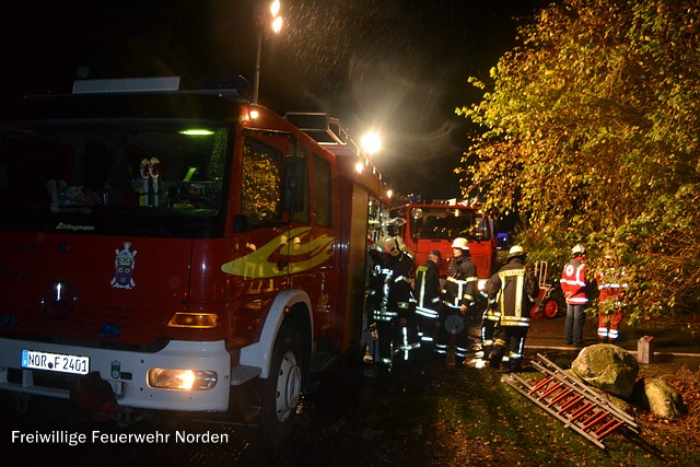 Gebäudebrand in Ostermarsch, 04.11.2013