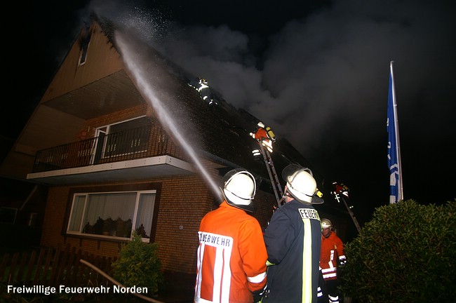Dachstuhlbrand, 29.10.2011
