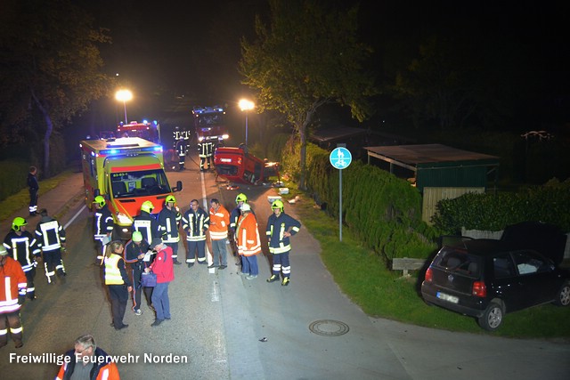 Schwerer Verkehrsunfall, 03.10.2015