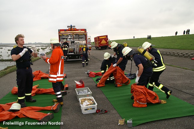 Gefahrgutübung, 17.09.2011