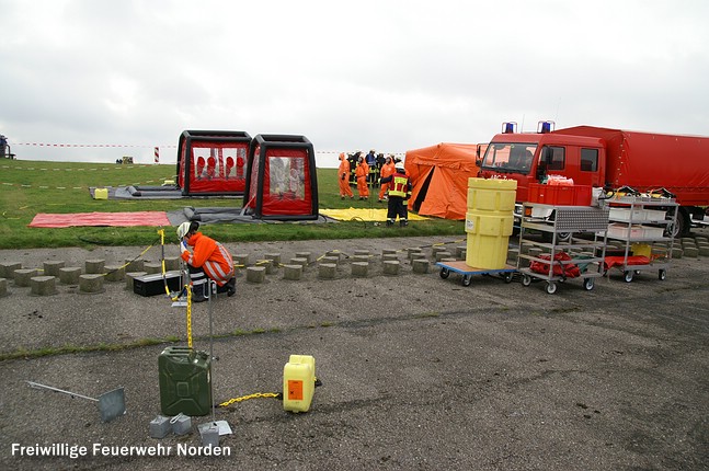 Gefahrgutübung, 17.09.2011