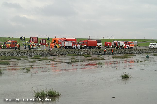 Gefahrgutübung, 17.09.2011