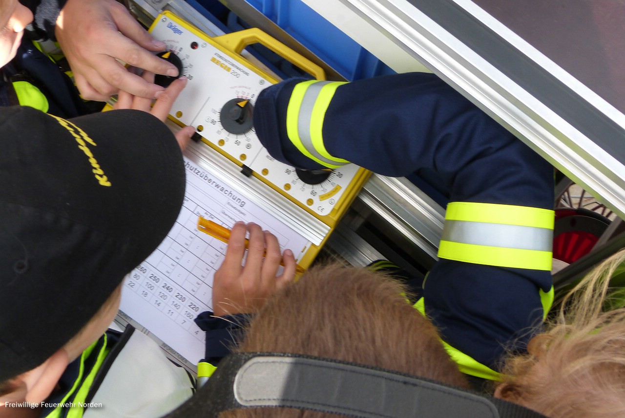 Erster Dienst in neuer Einsatzkleidung, 30.09.2012