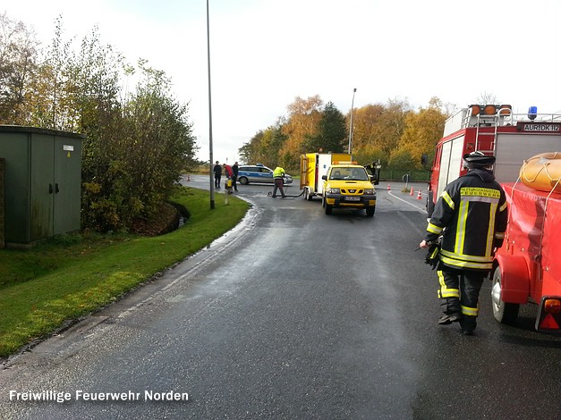 Ölschaden Nadörster Straße, 06.11.2012