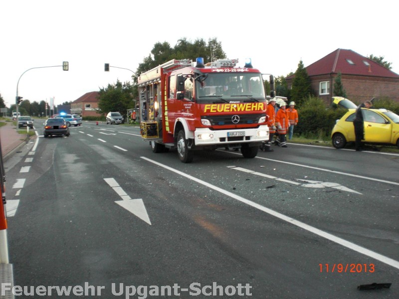 Verkehrsunfall in Osteel, 11.09.2013
